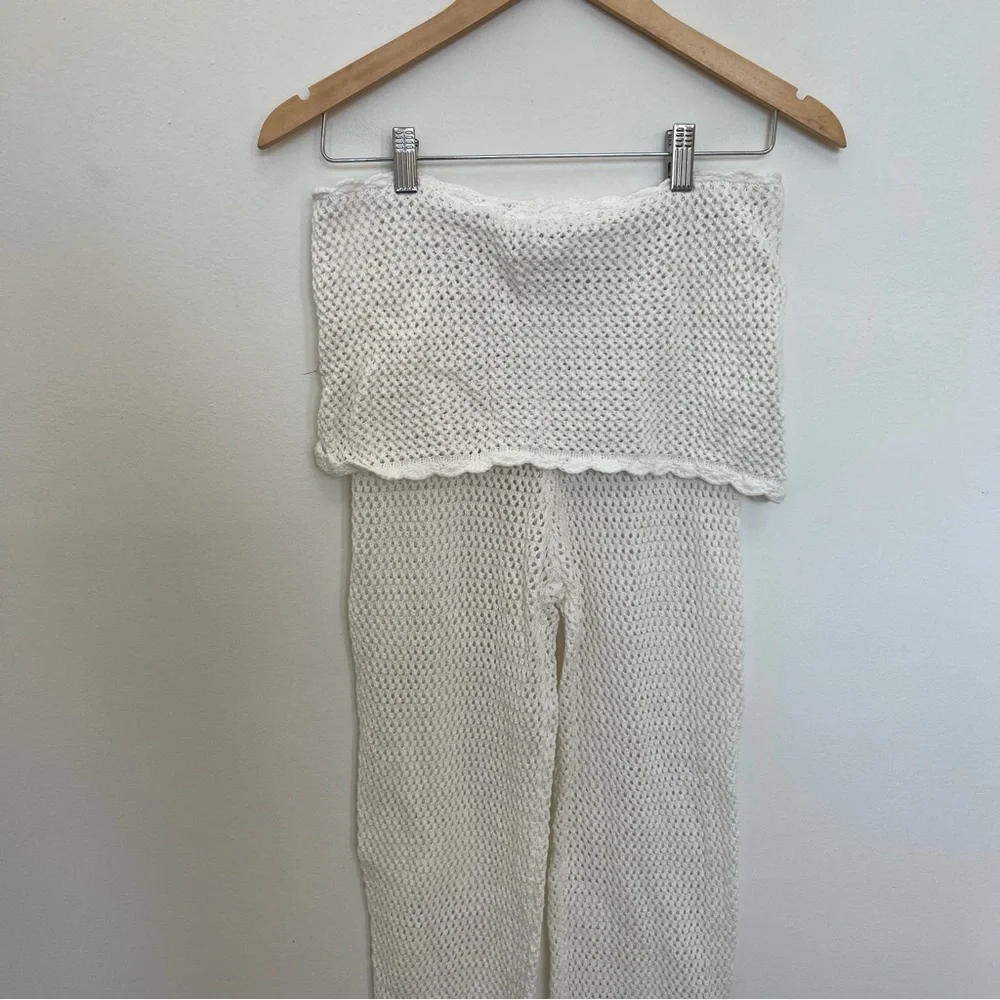 NWOT Frankie's Bikini x Out From Under Mason Crochet Pants Size XL